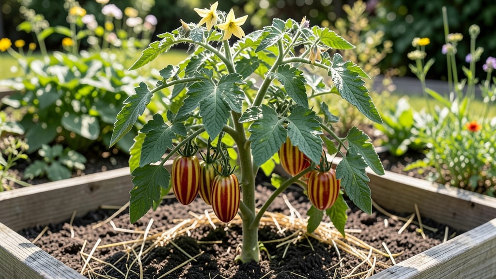 Striped German Tomato Seeds: Bold Striped Fruits From Seed to Plate
