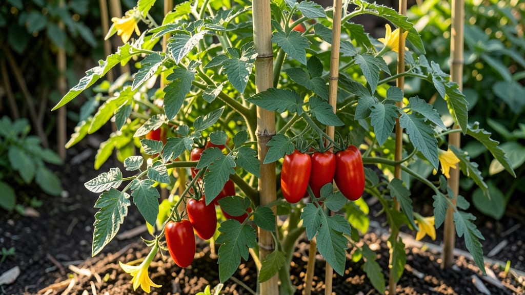 Full Grown San Marzano Tomato Plant: Pruning Secrets for Heavy Fruit Loads