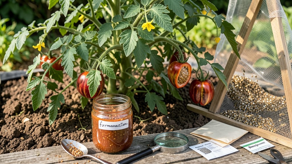 How to Save Heirloom Tomato Seeds: Fermentation Trick for Viable Germination