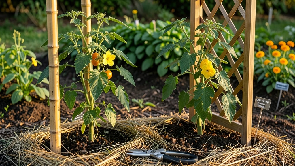 Rutger Tomato vs Beefsteak: Height Showdown—Dwarf vs. Towering Giants