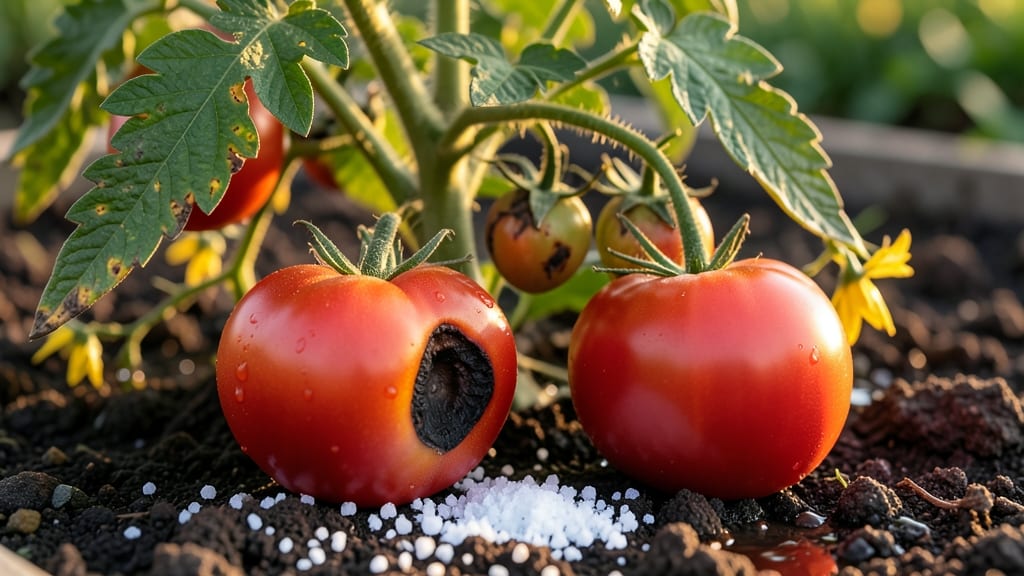 Blossom End Rot of Tomato Is Due to Deficiency of: Calcium Explained Simply