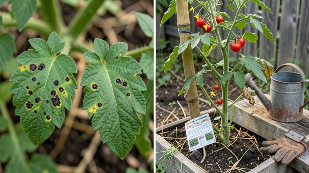 Black Spots On Tomato Leaves: Fungal Blight Identification and Cure