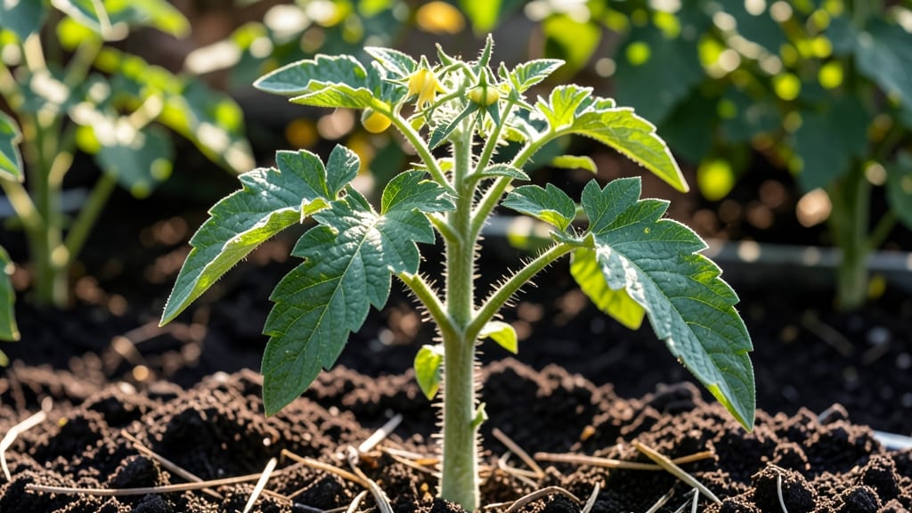 Beefsteak Tomato Sprouts: Towering Stems and Edible Blooms for Your Garden