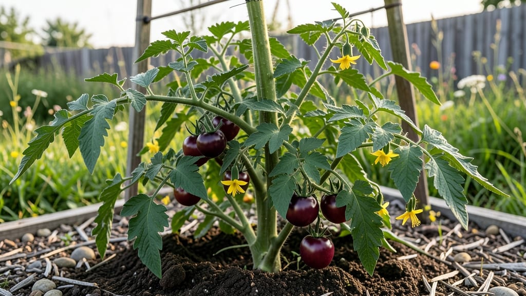 Cherokee Purple Tomato Indeterminate: Vibrant Heirloom Harvest in Containers
