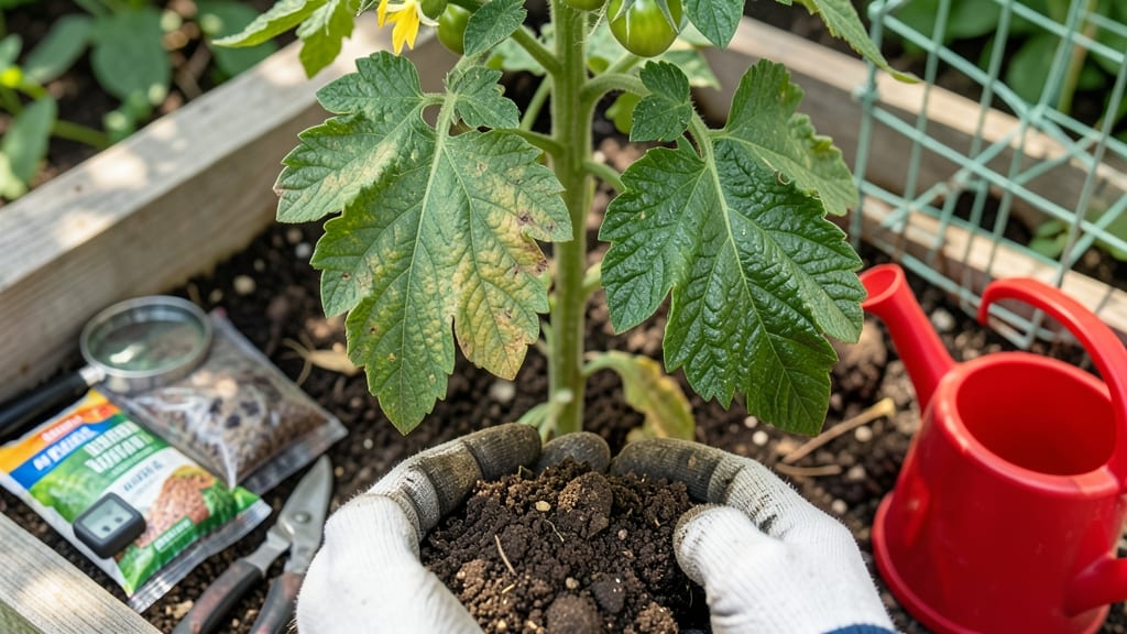 Why Is My Cherry Tomato Plant Turning Yellow: Overwatering vs Nutrient Deficiency Fixes