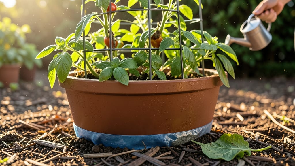 Self-Watering Containers for Consistent Moisture