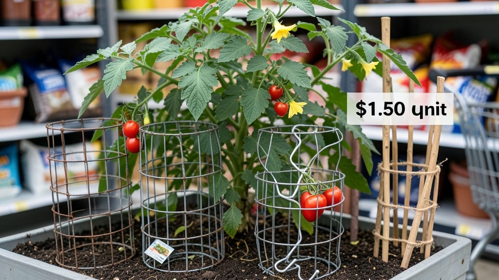Cheapest Tomato Cages: Reusable Wire Supports for Big Harvests