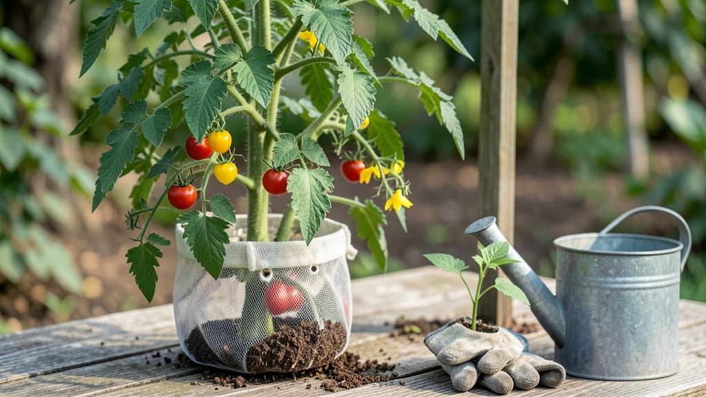 How to Plant Upside Down Tomato Planter: Space-Saving Harvest in Containers