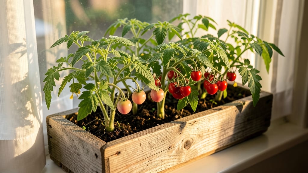 Miniature Tomatoes for Window Boxes