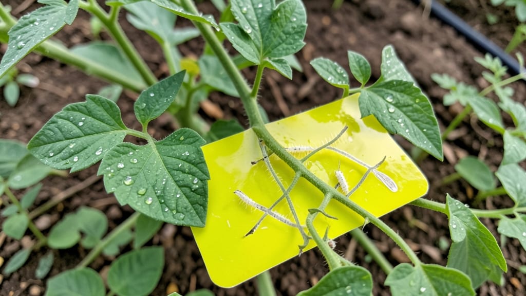 Yellow Sticky Traps to Monitor Populations
