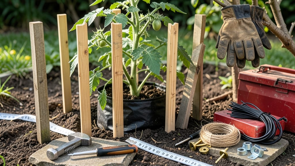 How to Build Wood Tomato Cages: Durable DIY Frame for Bushy Vines in 30 Minutes