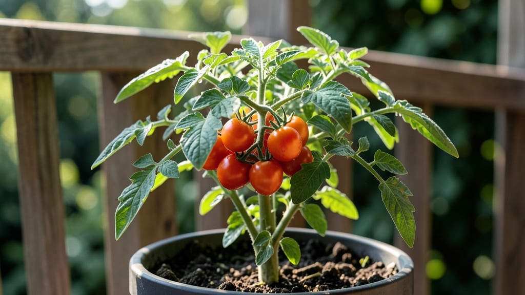 Tiny Tim Tomato Plant