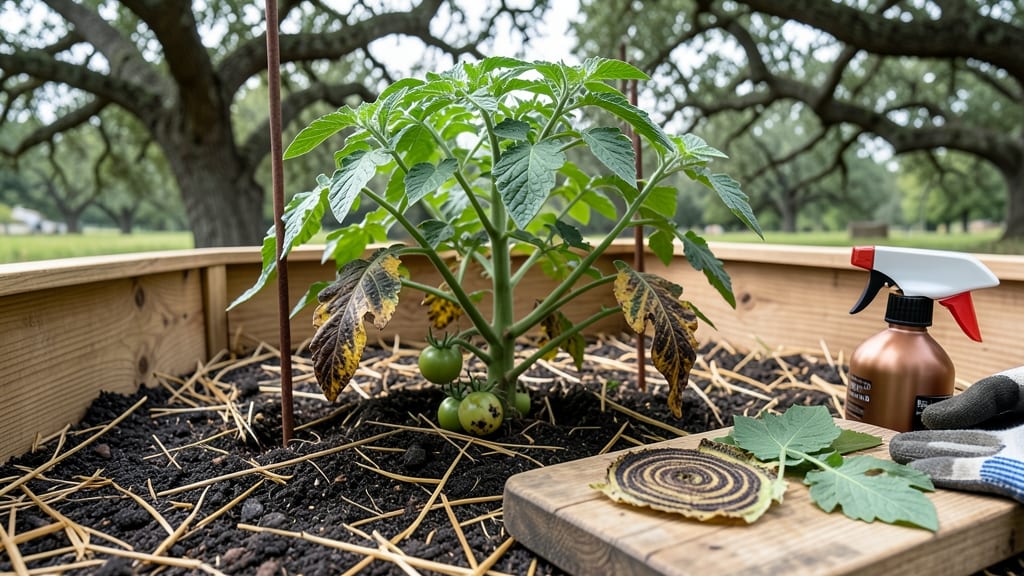 Tomato Black Spot on Bottom: Acidic Vinegar Soak to Revive Blighted Plants