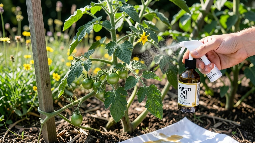 Can Neem Oil Be Used on Tomato Plants: Dosage Rates and Safe Application Timing