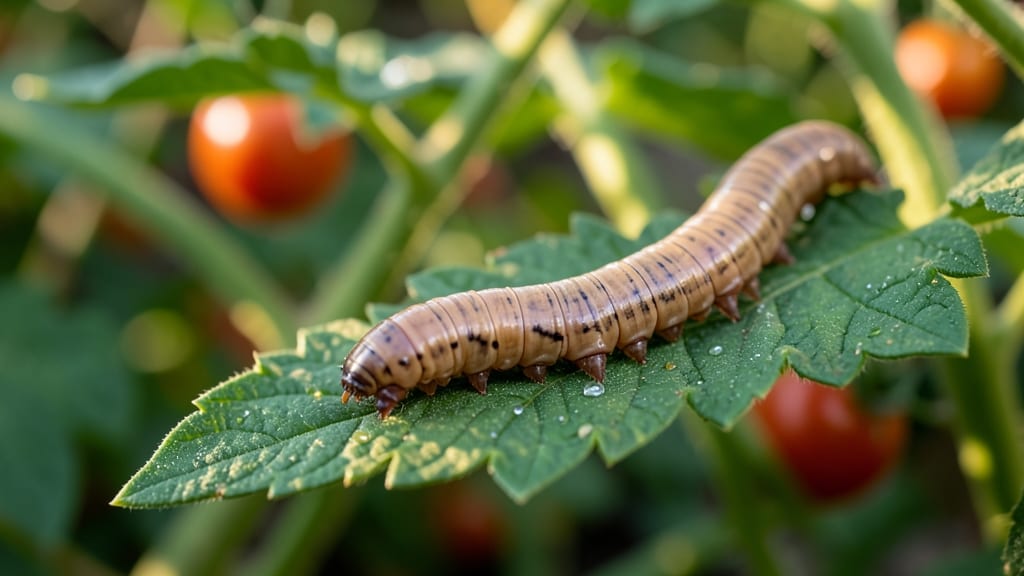 Brown Worms On Tomato Plants: Organic Elimination in 24 Hours