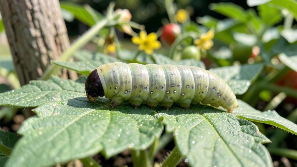 Tomato Hornworm Prevention: 3 Organic Barriers That Work Instantly