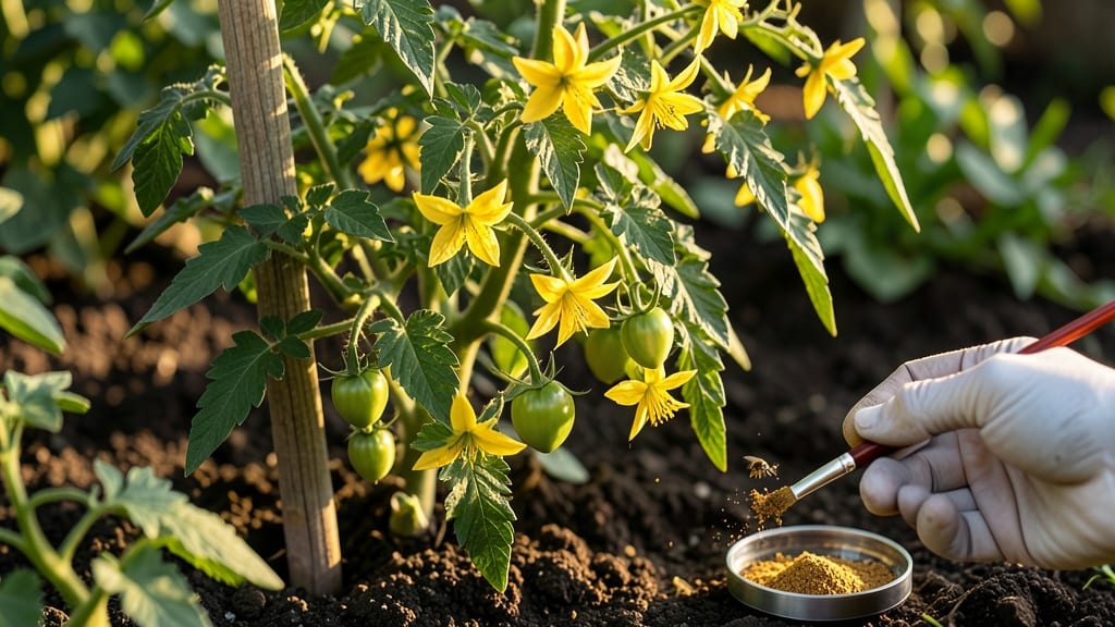 How to Pollinate Tomato Plants: Hand-Pollination Tricks for Heavy Fruit Sets