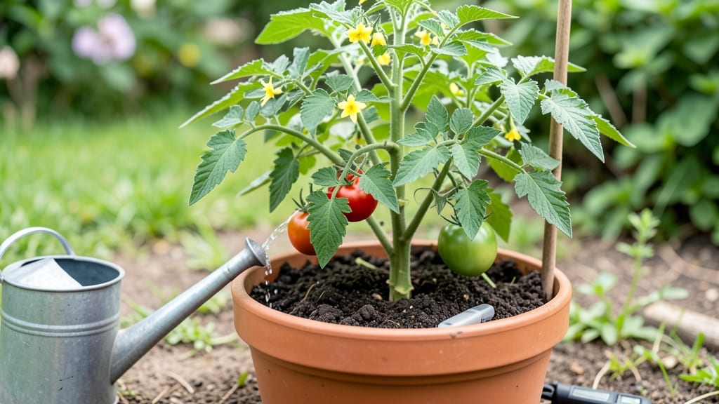 How Often to Water Potted Tomato Plants: Soil Check Tricks for Perfect Moisture