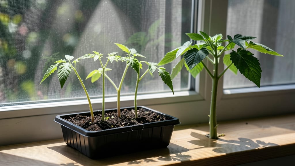 Leggy Tomato Seedlings Recipe: Sturdy Stems in 3 Simple Supports