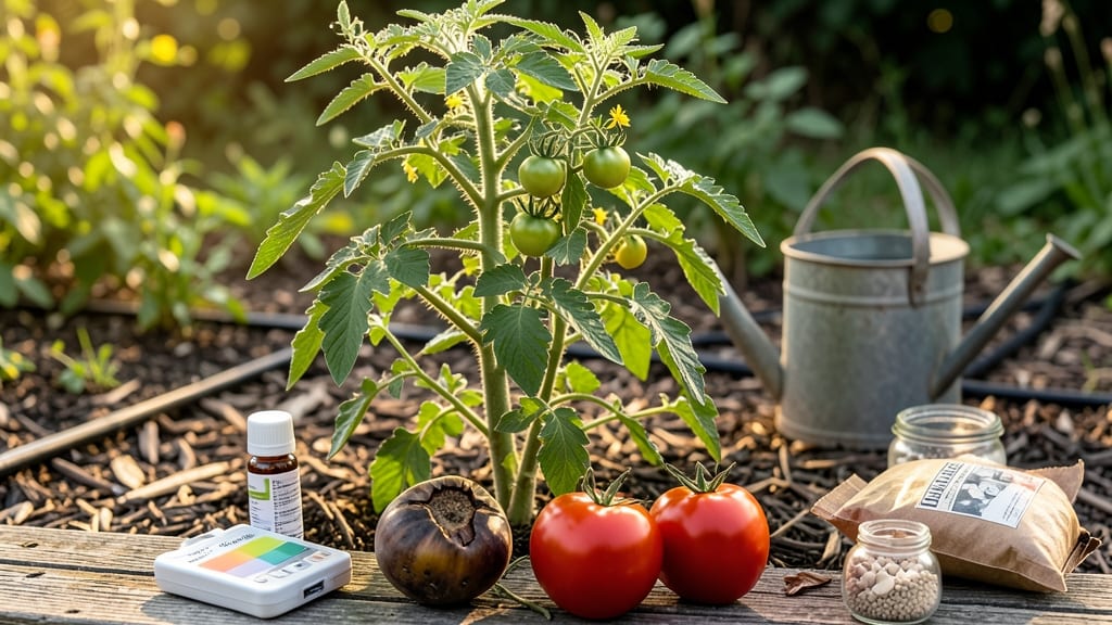 Tomato Plant End Rot: Calcium Boost Rescue for Blossom End Rot