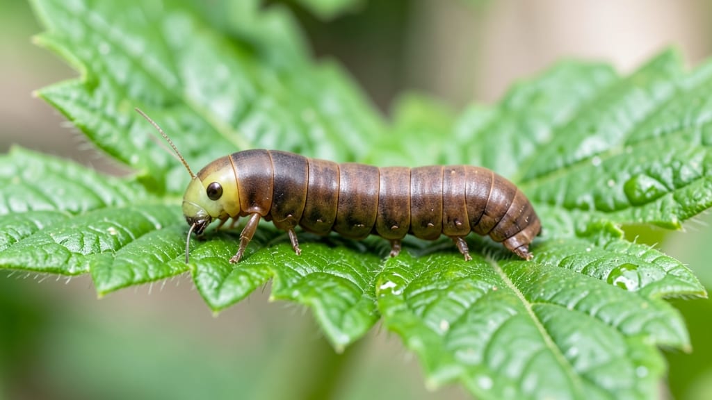 Brown Caterpillar on Tomato Plant: Natural Predator or Pest? Identifying & Solving the Mystery