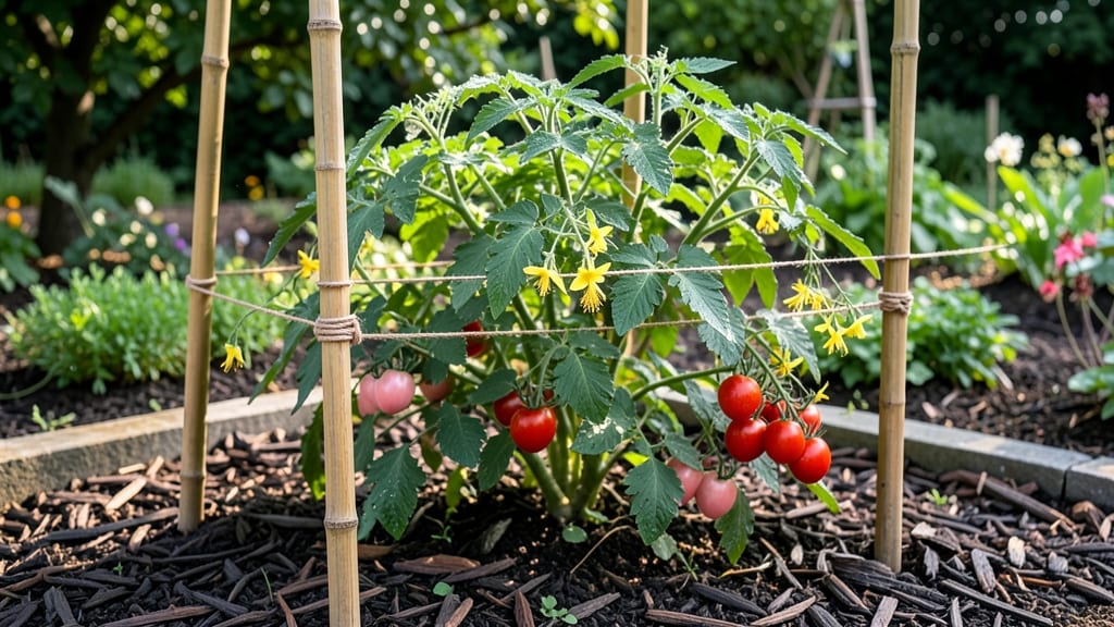 Tomato Vine Holders: Sturdy Supports for Towering Harvests Without the Mess
