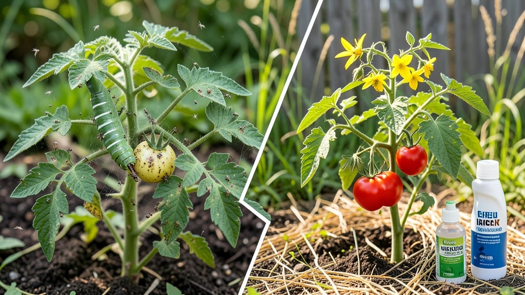 Tomato Plant Pest Control: Neem Oil Rescue for Crinkled Leaves in 24 Hours