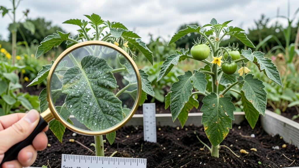 Why Do My Tomato Plants Have White Spots: Fungal Disease Fix for Healthy Leaves
