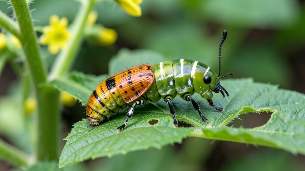 Insects That Eat Tomato Leaves: Identifying 10 Most Common Pests and Organic Control Methods