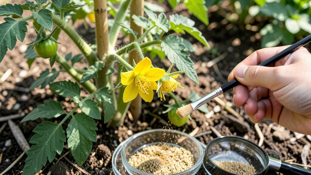 How to Manually Pollinate Tomato Plants: Boost Fruit Set With This Simple Trick