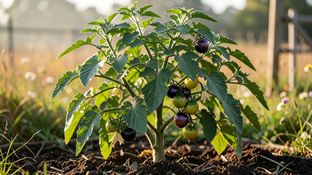 Queen Of The Night Tomato Plant: Towering Vines With Giant, Fragrant Midnight Blooms