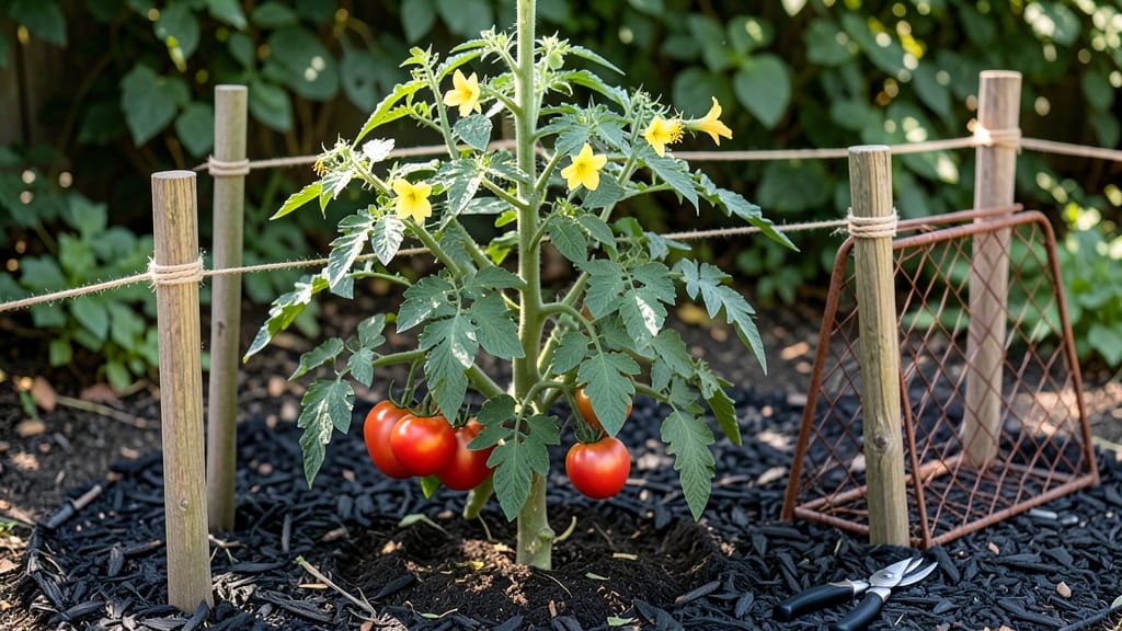 Homemade Tomato Supports: Sturdy Trellis Designs for Bush and Vine Varieties