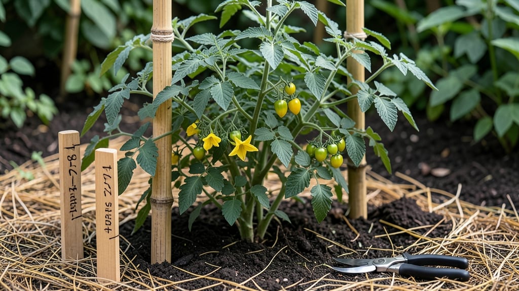 Spacing for Cherry Tomato Plants: Cage vs Trellis Showdown for Bigger Yields
