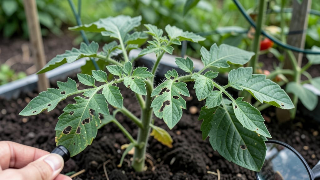 Small Holes in Tomato Leaves: Tomato Hornworm Invasion Guide