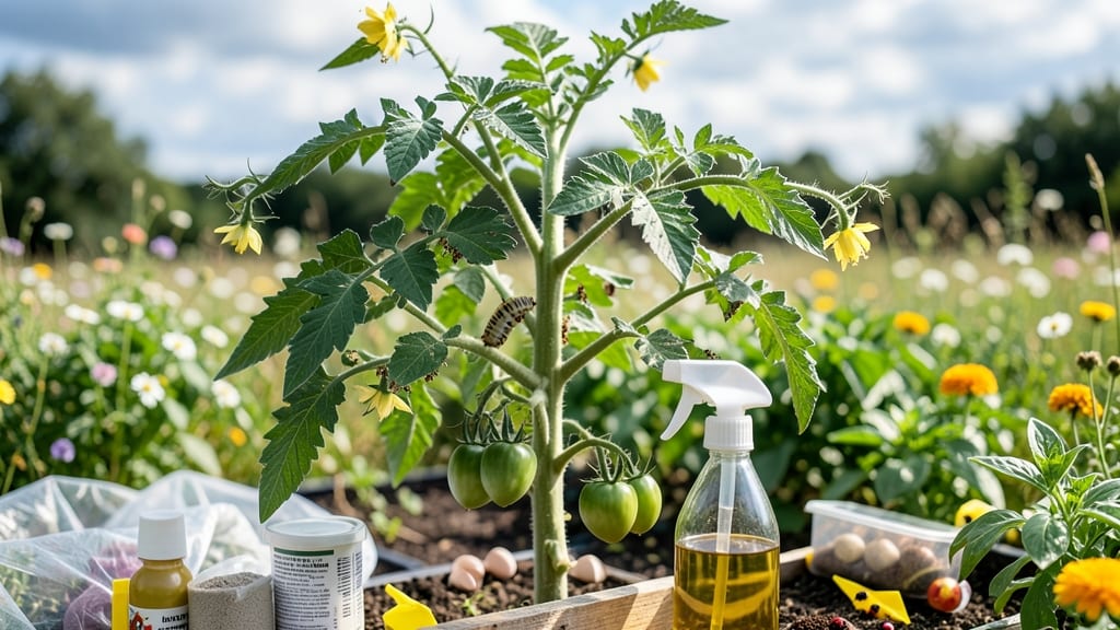 Organic Pest Control For Tomato Plants: Neem Oil and Soap Spray That Works in 24 Hours
