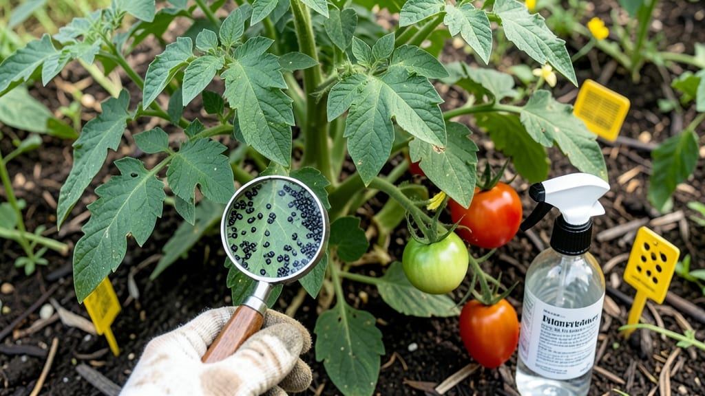 Black Dots on Tomato Plants: Early Blight Identification and Cure