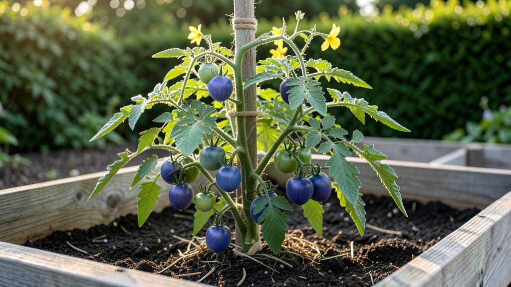 Blue Beauty Tomato Seeds: Vibrant Blooms and Bursting Flavor in 70 Days