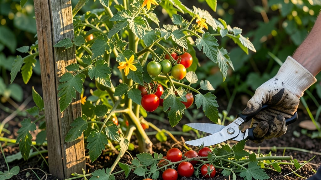 Trim Tomato Leaves: Precision Pruning for Bigger Harvests