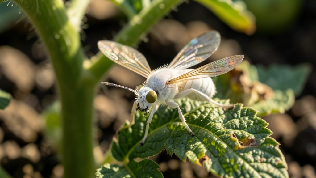 Flying Bugs on Tomato Plants: Organic Spray Barrier That Works in 10 Minutes