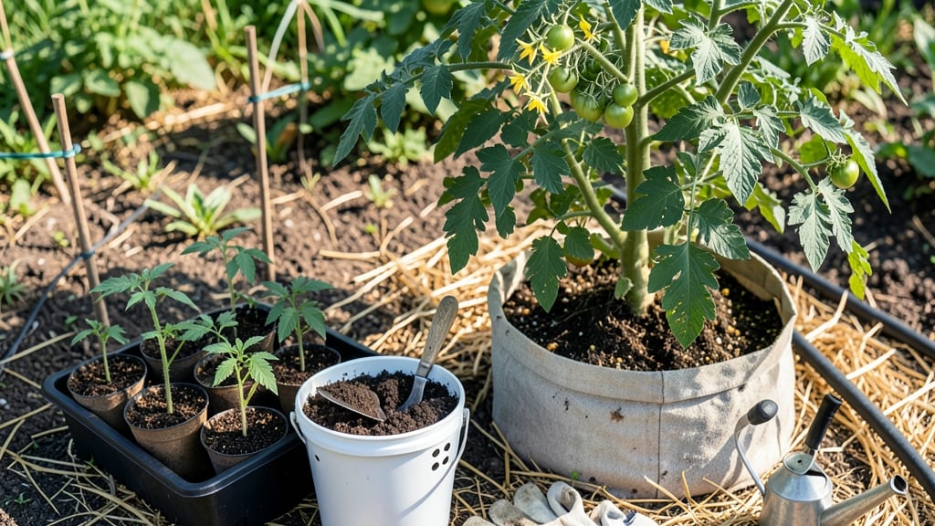 How to Plant Tomato Seeds in Containers: Compact Vines Thriving in Small Spaces