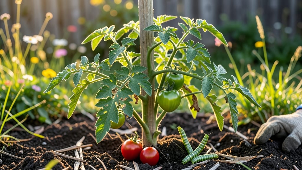Hornworms on Tomato Plants: Organic Rescue for Your Harvest