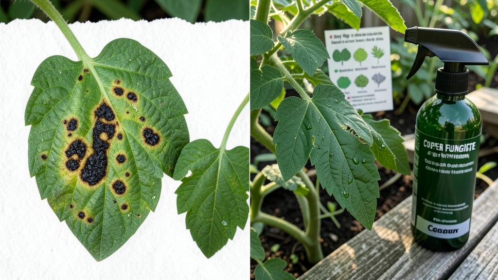 Tomato Leaves Have Black Spots: 3 Organic Fixes That Work in Hours