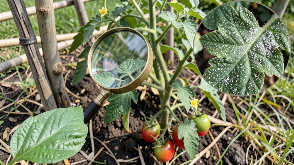 Tiny White Spots on Tomato Leaves: Powdery Mildew Cure in 3 Days
