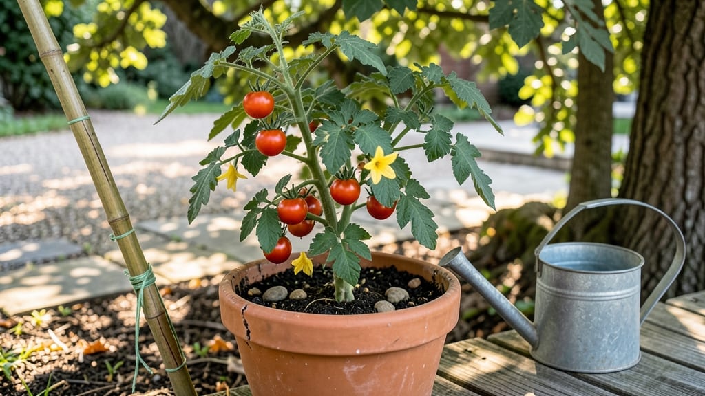 How to Care for a Potted Tomato Plant: Thriving Vines and Bursting Fruit in Containers