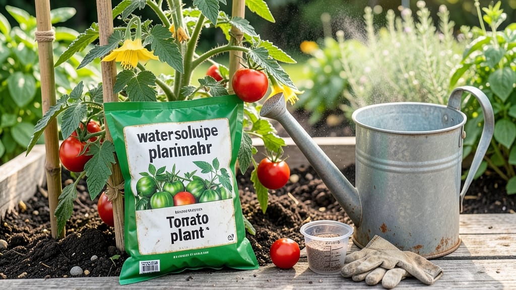 Water Soluble Tomato Plant Food: Instant Nutrient Boost for Lush Harvests