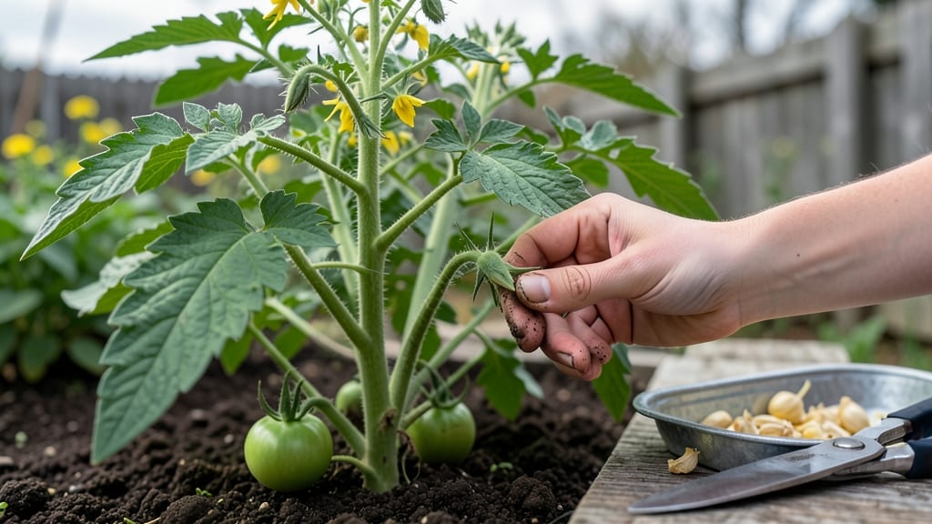 Pinch Off Tomato Flowers: Boost Fruit Size With This Simple Trick
