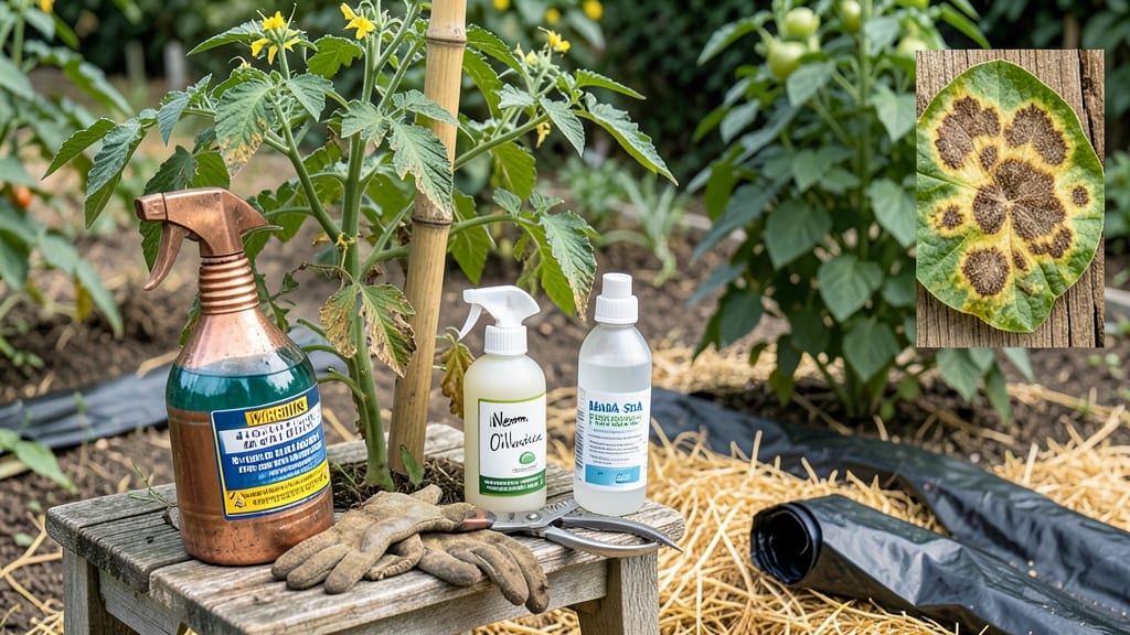 How to Get Rid of Tomato Blight: Copper Spray Cure That Stops Fungal Spread