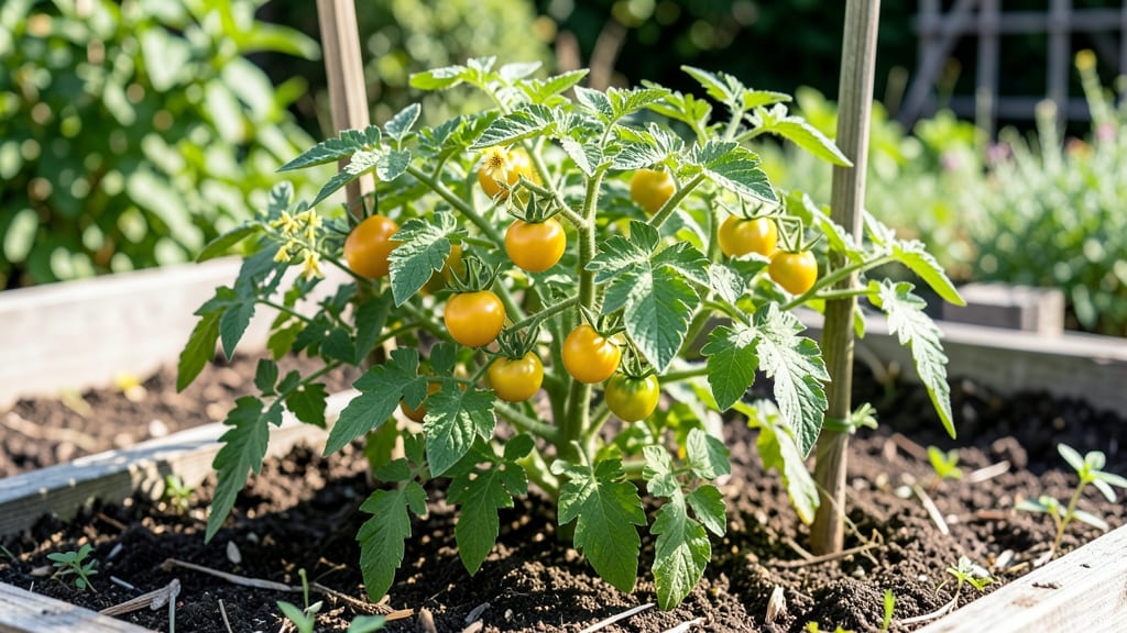 Golden Cherry Tomato Plants: Vibrant Clusters That Rival Store-Bought Sweetness