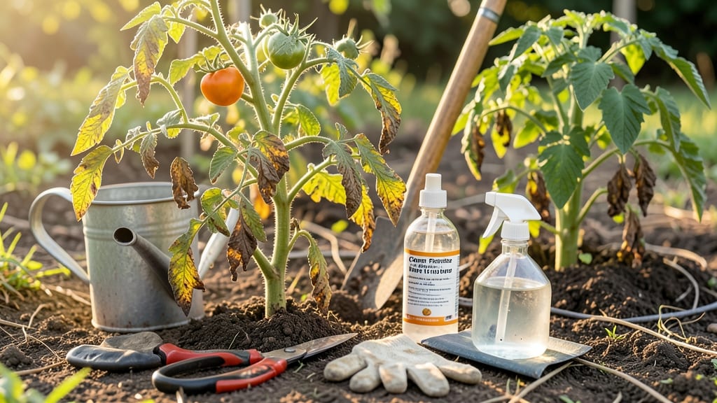 Tomato Wilt Cure: Fungus-Fighting Spray That Stops Blight in 48 Hours